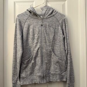 lululemon athletica Blue/grey Hooded Define Jacket